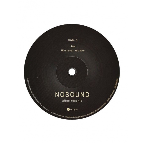 0802644583914, Виниловая пластинка Nosound, Afterthoughts - фото 13