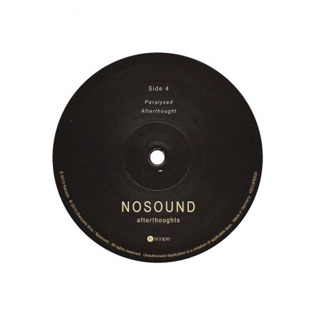 0802644583914, Виниловая пластинка Nosound, Afterthoughts - фото 14