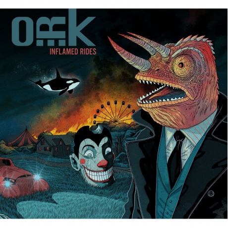 O.R.K. - Inflamed Rides (coloured) (0802644819518) виниловая пластинка - фото 1