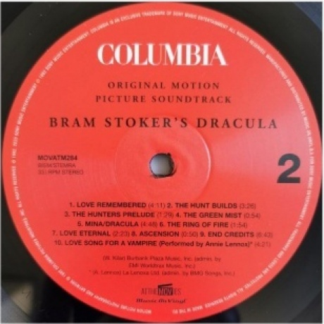 OST - Bram Stoker's Dracula (Wojciech Kilar) (8719262017818) виниловая пластинка - фото 4