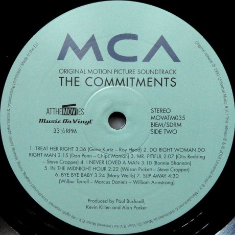 0600753602775, OST, Commitments (Various Artists) виниловая пластинка - фото 4