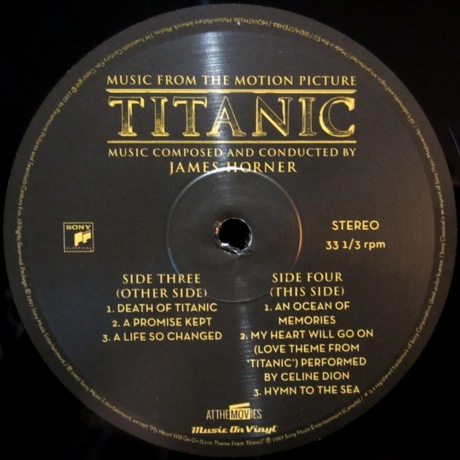OST - Titanic (James Horner) (8719262001084) виниловая пластинка - фото 8