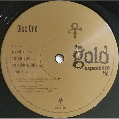 Prince - The Gold Experience (0194399359617) виниловая пластинка - фото 4