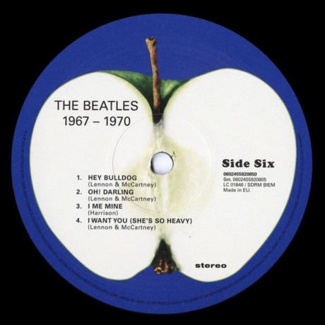 The Beatles - 1967-1970 (Half Speed) (0602455920805) виниловая пластинка - фото 10