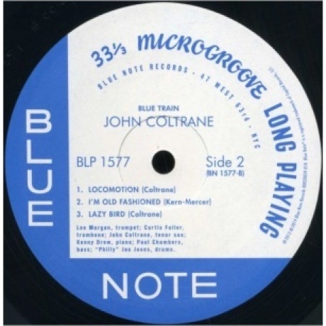 John Coltrane - Blue Train (0602537714100) виниловая пластинка - фото 5
