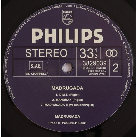 Madrugada - Madrugada (0602438290390) виниловая пластинка - фото 4