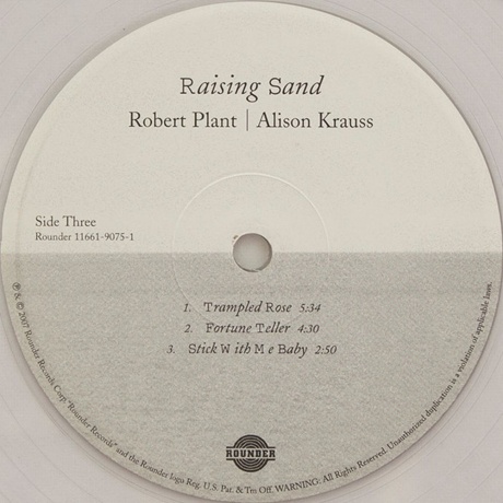 Robert Plant &amp; Alison Krauss - Raising Sand (0011661907515) виниловая пластинка - фото 5