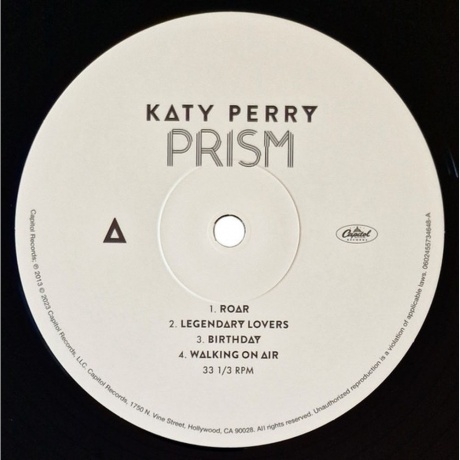 Katy Perry - Prism (0602455734600) виниловая пластинка - фото 5