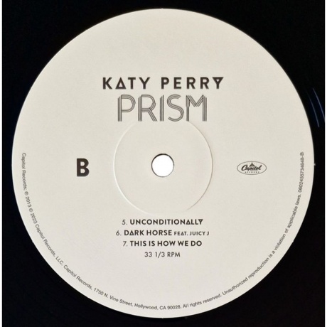 Katy Perry - Prism (0602455734600) виниловая пластинка - фото 6
