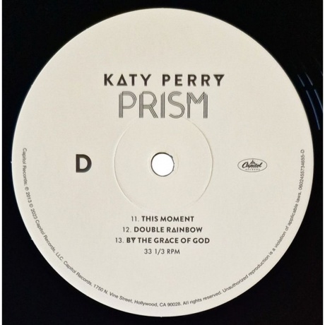Katy Perry - Prism (0602455734600) виниловая пластинка - фото 8