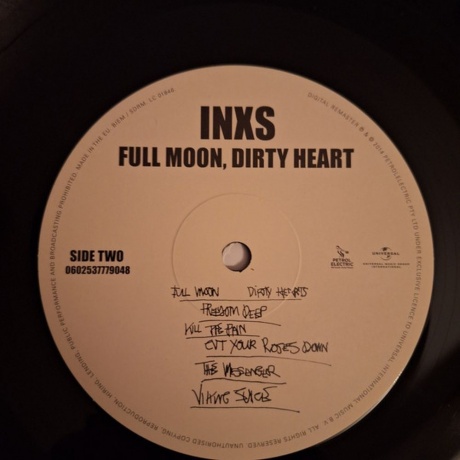 INXS - Full Moon, Dirty Hearts (0602537779048) виниловая пластинка - фото 4