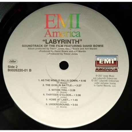 OST - Labyrinth (David Bowie) (0602557354843) виниловая пластинка - фото 6