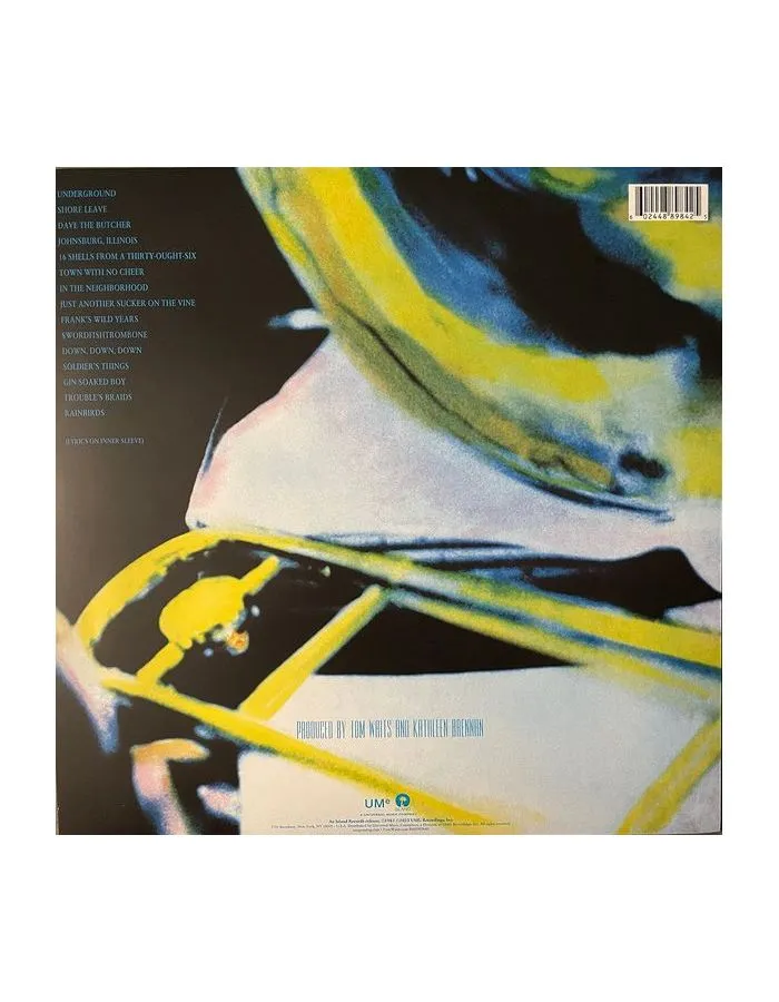 0602448898425, Виниловая пластинка Waits, Tom, Swordfishtrombones - фото 2