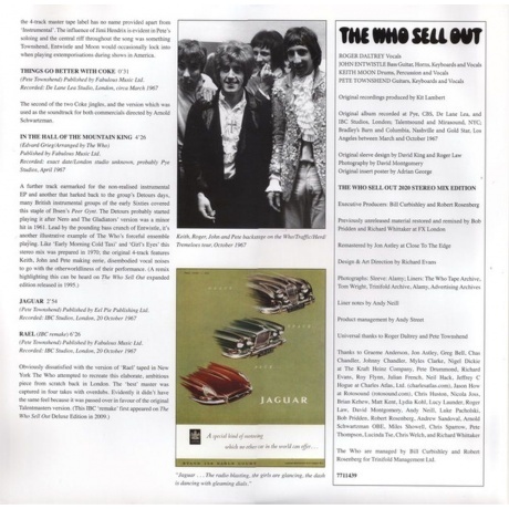 The Who - Sell Out - deluxe (0602577114359) виниловая пластинка - фото 11