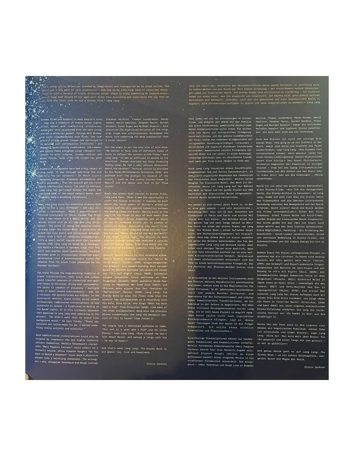 0028948574223, Виниловая пластинка Lang Lang, Disney Book - фото 3