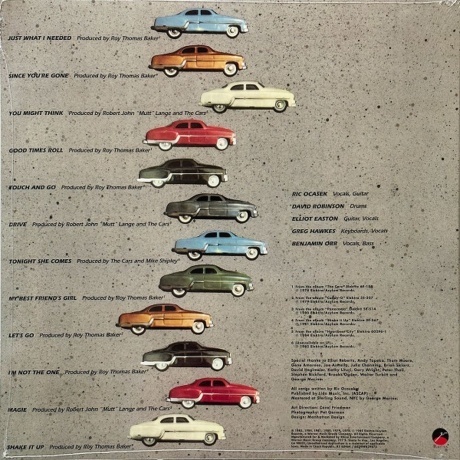 Cars - Greatest Hits (Red) (0081227819217) виниловая пластинка - фото 2