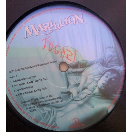 Marillion, Fugazi (0190295016487) виниловая пластинка - фото 4