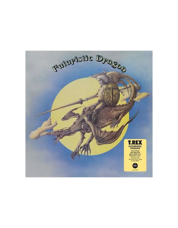 5014797902107, Виниловая пластинка T. Rex, Futuristic Dragon (coloured)
