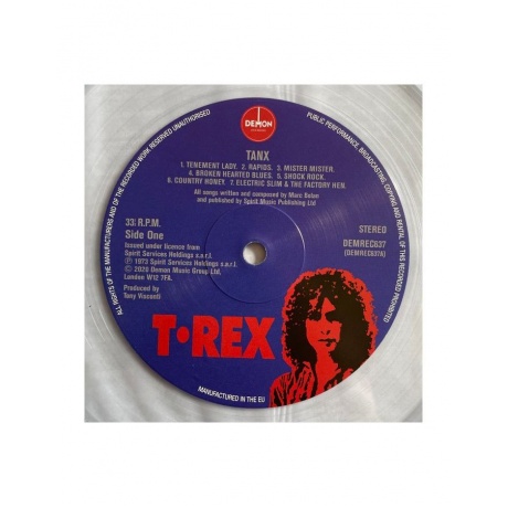 5014797902077, Виниловая пластинка T. Rex, Tanx (coloured) - фото 3