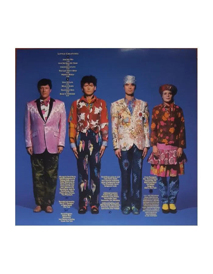 0603497830855, Виниловая пластинка Talking Heads, Little Creatures - фото 3