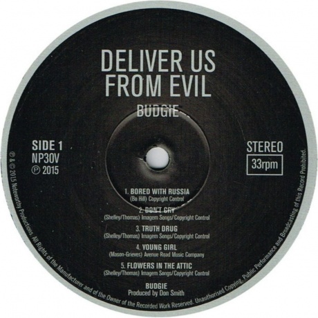 Budgie - Deliver Us From Evil (5015333135423) виниловая пластинка - фото 3