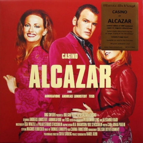 Alcazar - Casino (coloured) (8719262018716) виниловая пластинка - фото 1