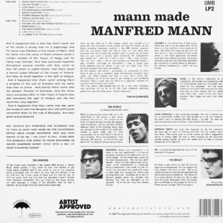 Manfred Mann - Mann Made (5060051334207) виниловая пластинка - фото 2