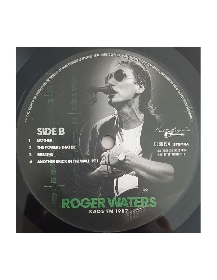 Виниловая пластинка Waters, Roger, Kaos Fm 1987 (8717662586194) - фото 4
