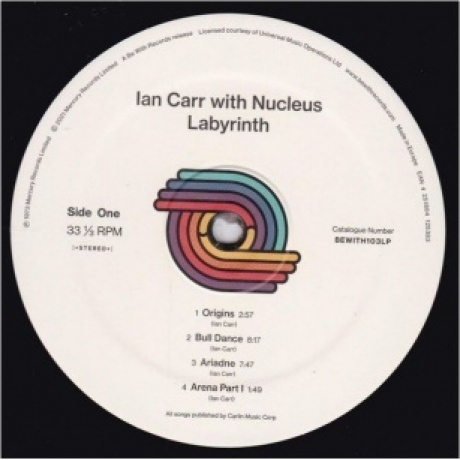 Nucleus - Labyrinth (4251804125383) виниловая пластинка - фото 3