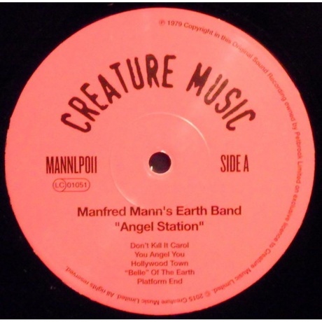 Manfred Mann's Earth Band - Angel Station (5060051333507) виниловая пластинка - фото 3