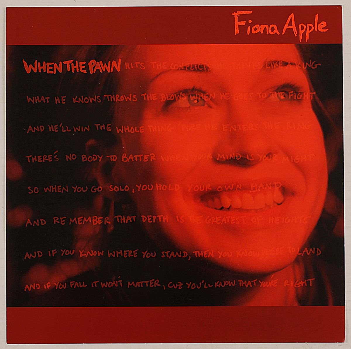 Виниловая пластинка Apple, Fiona, When The Pawn (0196588302510)