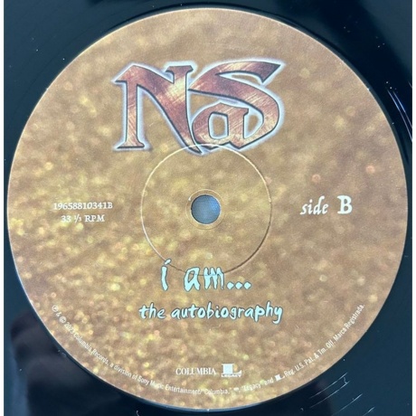 Nas - I Am... The Autobiography (0196588103414) виниловая пластинка - фото 4