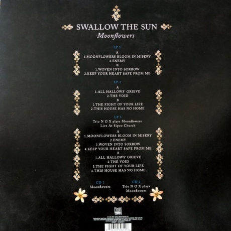 Swallow The Sun - Moonflowers (coloured) (0194399306116) виниловая пластинка - фото 2