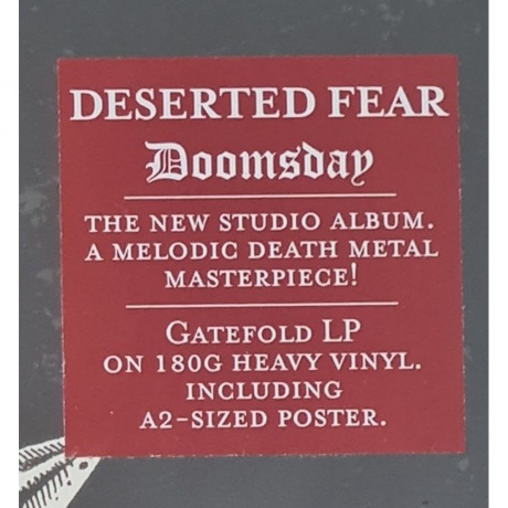Deserted Fear - Doomsday (0194399679319) виниловая пластинка - фото 9