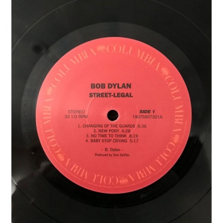 Bob Dylan - Street Legal (0190759073018) виниловая пластинка - фото 2