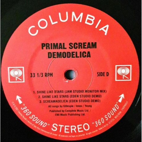 Primal Scream - Demodelica (0194399045510) виниловая пластинка - фото 7