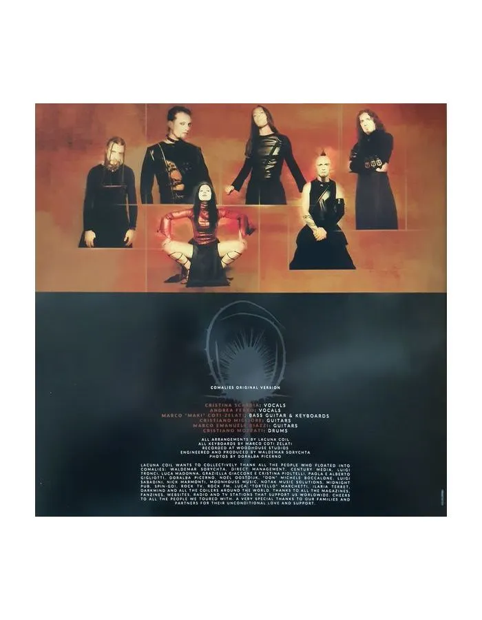 Виниловая пластинка Lacuna Coil, Comalies XX (0196587377212) - фото 16