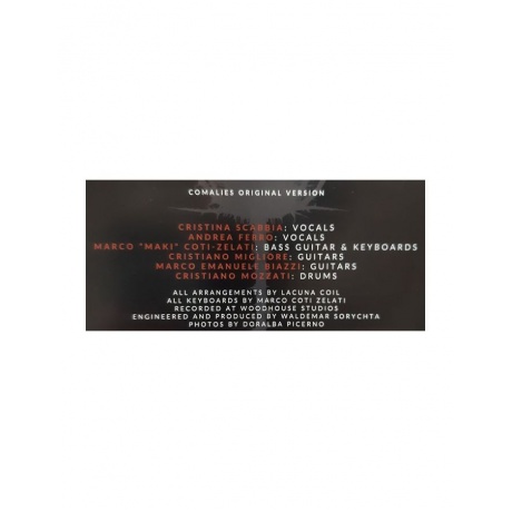 Виниловая пластинка Lacuna Coil, Comalies XX (0196587377212) - фото 17