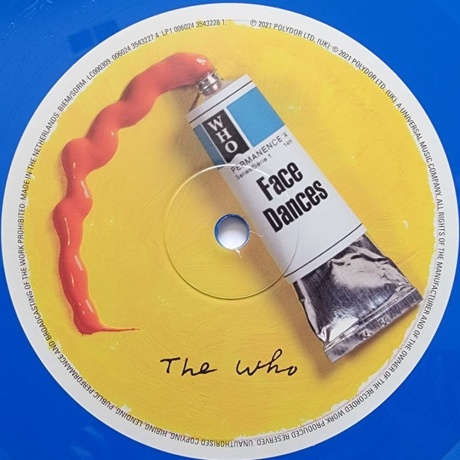 The Who - Face Dances (coloured) (0602435432274) виниловая пластинка - фото 3