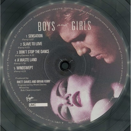 Bryan Ferry - Boys And Girls (0602508750687) виниловая пластинка - фото 3
