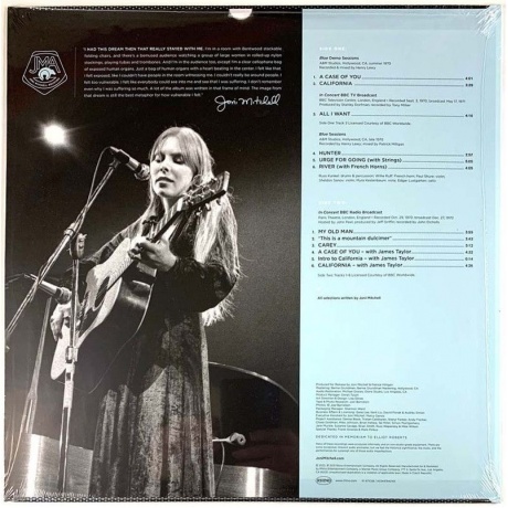 Joni Mitchell - Blue Highlights (0603497842155) виниловая пластинка - фото 2