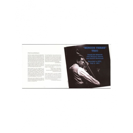 Виниловая пластинка Mingus; Hampton; Richmond, Mingus Three (0603497841059) - фото 9