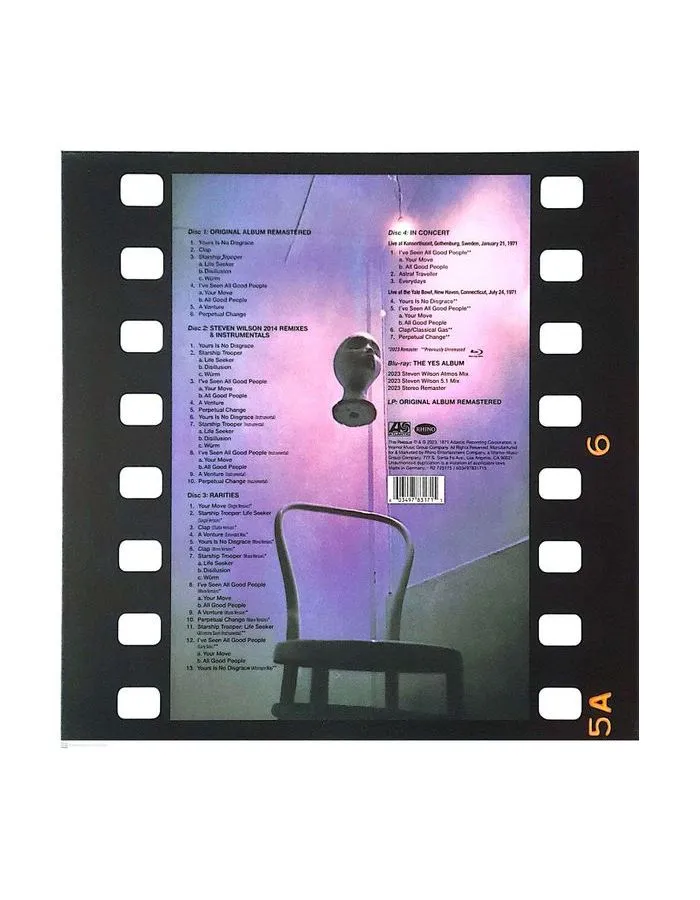 Виниловая пластинка Yes, The Yes Album - deluxe (0603497831715) - фото 3