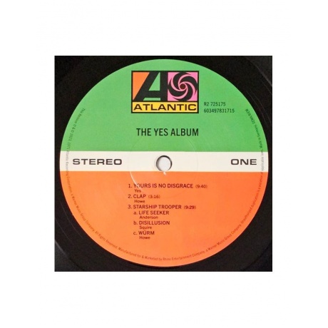Виниловая пластинка Yes, The Yes Album - deluxe (0603497831715) - фото 4