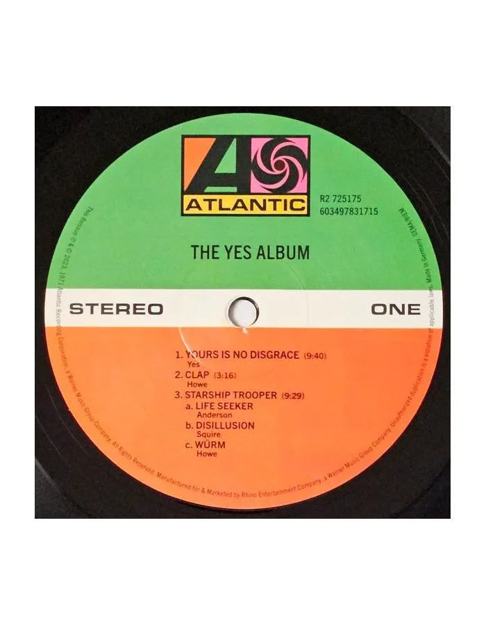 Виниловая пластинка Yes, The Yes Album - deluxe (0603497831715) - фото 4