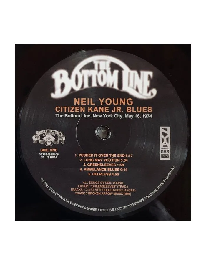 Виниловая пластинка Young, Neil, Citizen Kane Jr. Blues (0093624885108) - фото 4