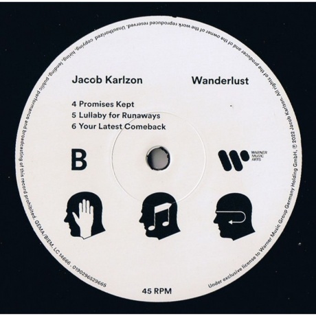 Jacob Karlzon - Wanderlust (0190296529665) виниловая пластинка - фото 4
