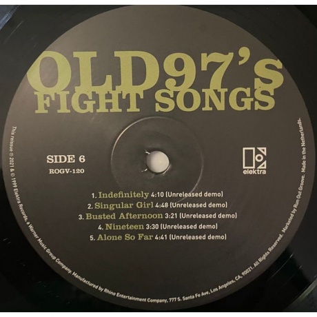 Old 97's - Fight Songs (0081227892487) виниловая пластинка - фото 7