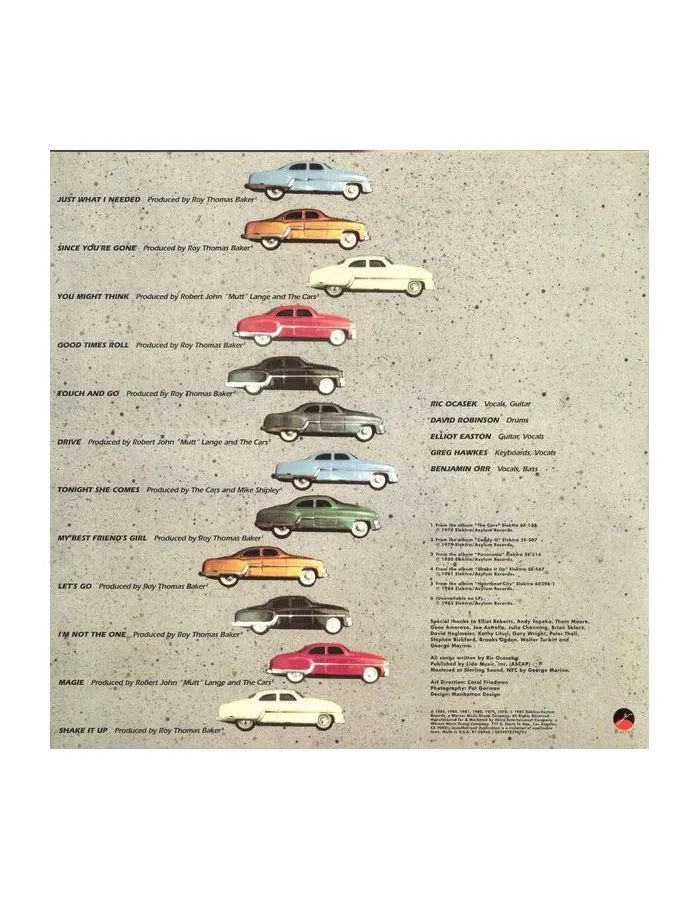 Виниловая пластинка Cars, The, Greatest Hits (0603497829675) - фото 3