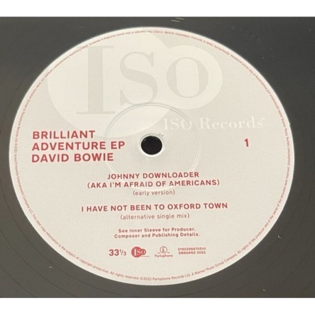 David Bowie - Brilliant Adventure (EP) (0190296670510) виниловая пластинка - фото 3